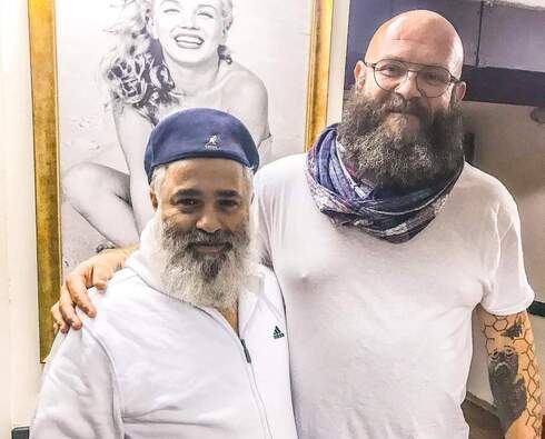 זבולון מושיאשוילי עם השחקן דארקו פריץ'