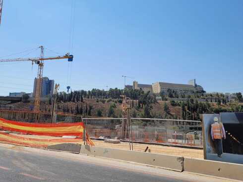 עבודות להקמת תחנה מרכזית בצפון העיר, רמות