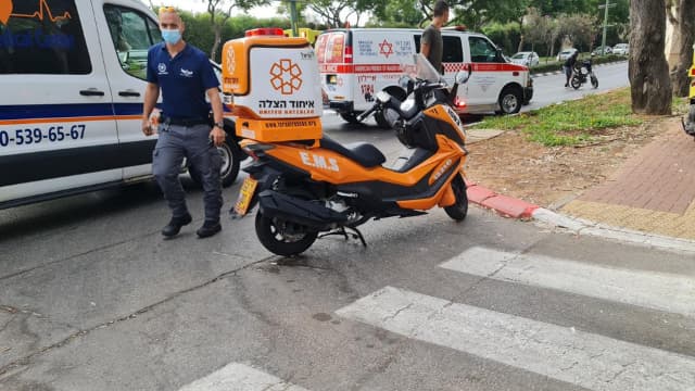 מזירת האירוע ברחובות
