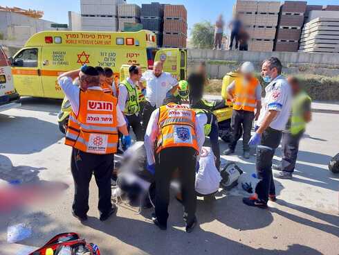 זירת התאונה