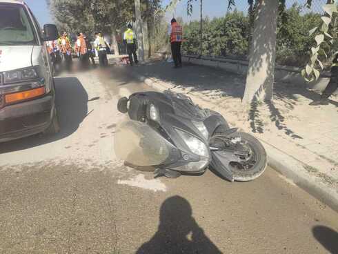זירת התאונה