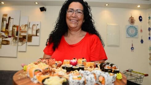 "כל סוגי הסושי אהובים עליי". צופיה אביטן