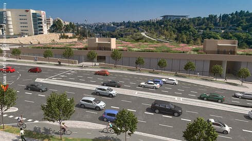כך ייראה חניון בייט