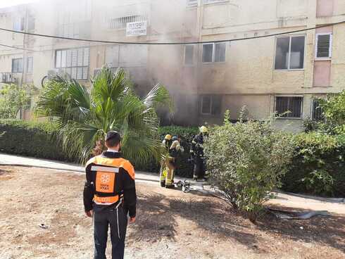 שריפה ברל כצנלסון בפתח תקוה