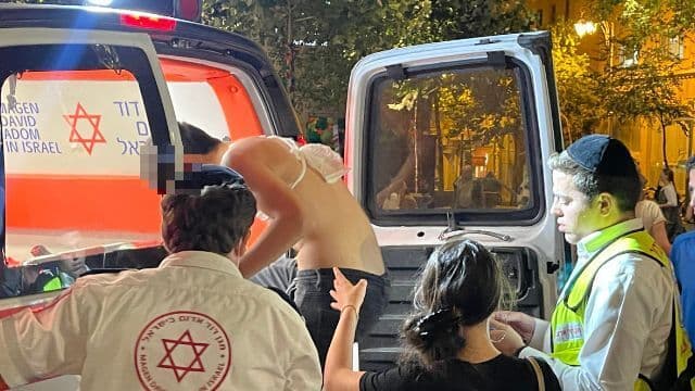כוחות ההצלה העניקו טיפול רפואי ראשוני