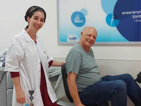 ניצל בזכות ערנות של הפיזיותרפיסטית