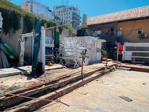 "סטלה ביץ'" אחרי הריסת הגדר