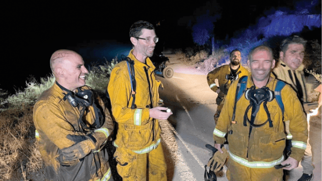 לוחמים מיחידת המתנדבים 