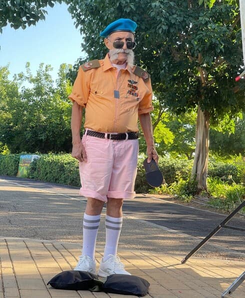 רס"ר אהוד בנאי בקמפיין 'נטסטפ' מדרסי פרימיום און ליין 