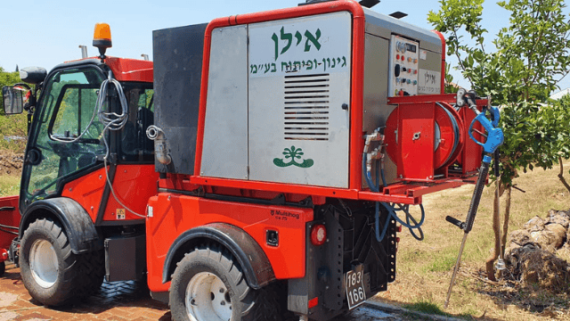 גיזום באמצעות קיטור