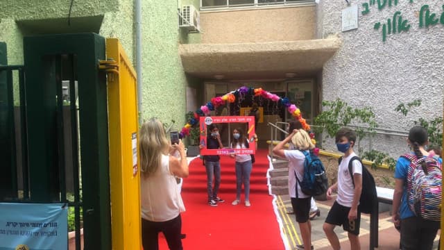 פתיחת שנת הלימודים בחטיבת אלון