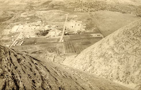  מבט על סנור מקבר השייח', 1972 