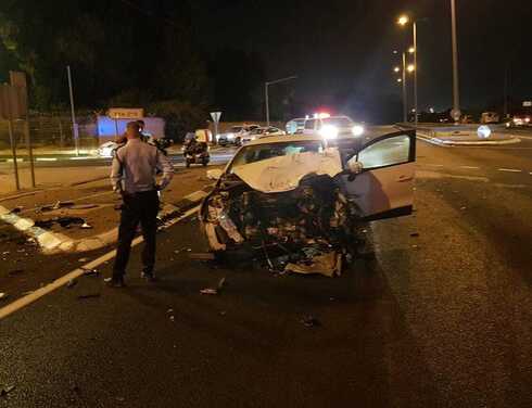הרכב שהיה מעורב בתאונה