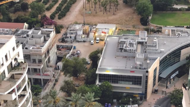 השטח המיועד להקמת המבנה