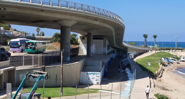 תחילת עבודות מרכז ימי בת גלים 