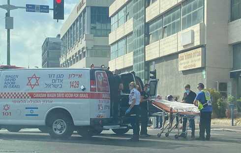 פינוי הפצועים מהזירה