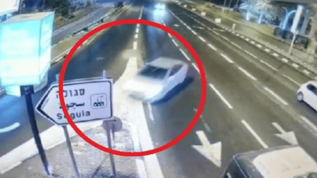 תיעוד תפיסת הגנבים בפתח תקוה