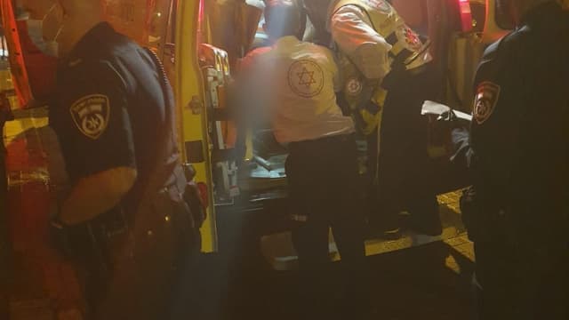 מזירת האירוע בפתח תקוה