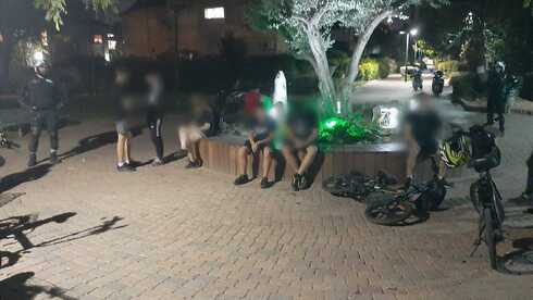 עשרות נערים נתפסו במהלך החג