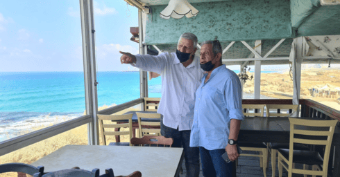 גנדלמן והלוי בסיור