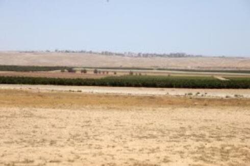 איזור תל ערד בו צפויה לקום העיר כסיף 