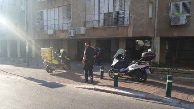 זירת האירוע ברחוב פינסקר