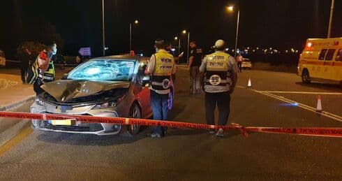 זירת האירוע סמוך לקרית גת 