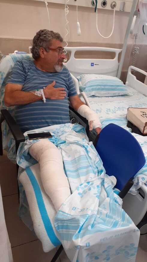 נפגע תקיפת חזיר הבר