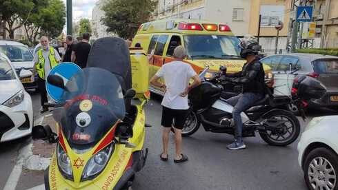 זירת התאונה