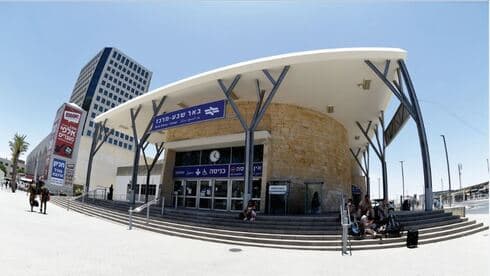 תחנת רכבת מרכז. אחת הנקודות בהן תתחבר הרכבת הקלה