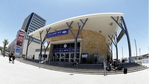 תחנת רכבת מרכז. אחת הנקודות בהן תתחבר הרכבת הקלה