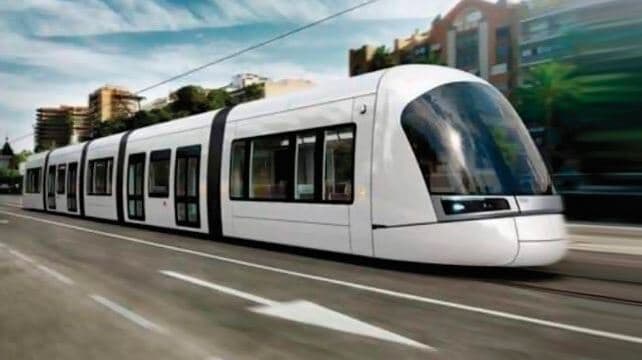 הדמיה של הרכבת הקלה שעוברת בציר רגר. שלבי תכנון ראשוניים 