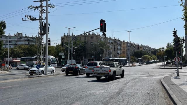 רחוב יוספטל פינת מבצע סיני בבת ים. בקרוב שער יוספטל