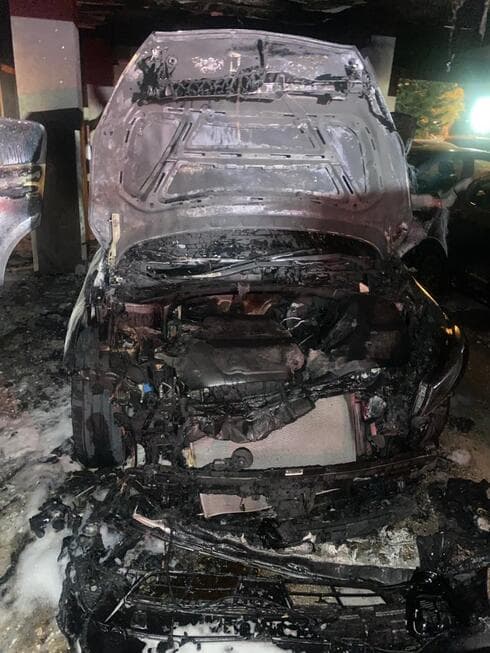 מזירת האירוע בחולון (צילום: דוברות כב"ה מחוז דן) מזירת האירוע בחולון
