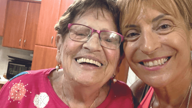 קלרה הרשקוביץ ומתנדבת. עדיין מתעמלת ורוקדת 