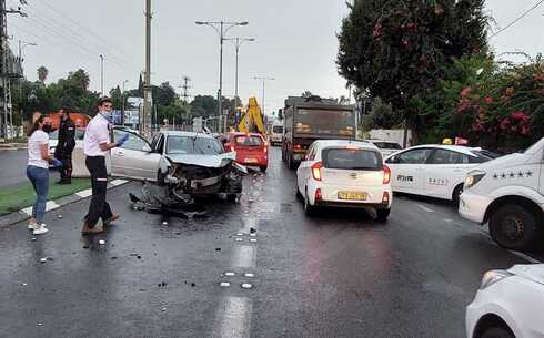 התאונה בצומת גנים