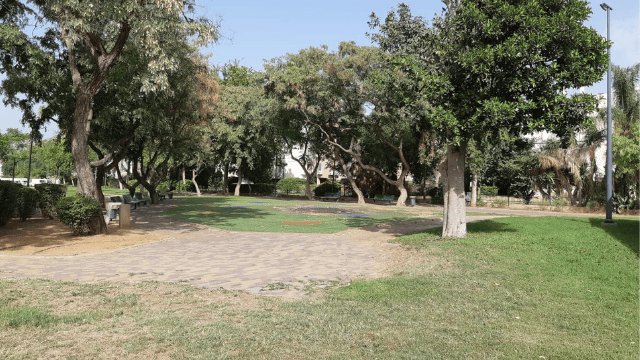 הגינה הריקה בשכונת צה"ל