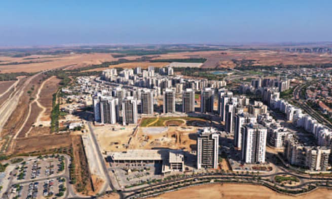 נתיבות ממראה אווירי