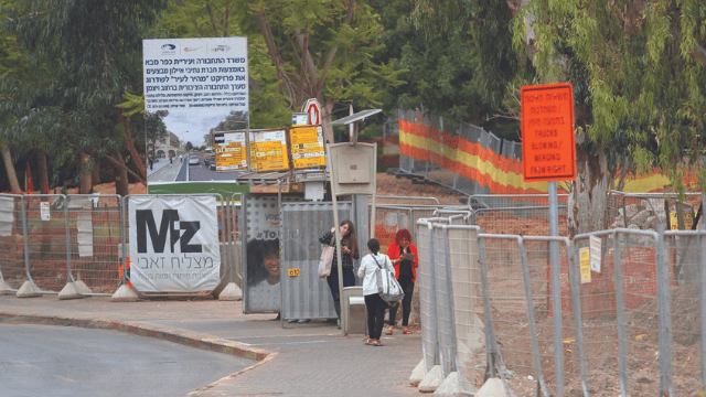 תחילת עבודות הנת"צ בויצמן