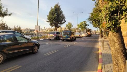 פקקים ברחוב סיירת דוכיפת