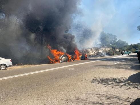 גל שריפות בחיפה 