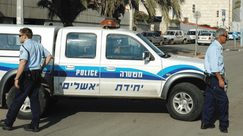 ניידת משטרה ברחובות באר שבע