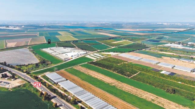 השטח בו מתוכננת הקמת היישוב החדש