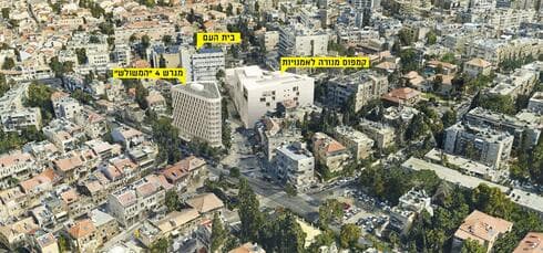 כך ייראה בית העם במרכז העיר