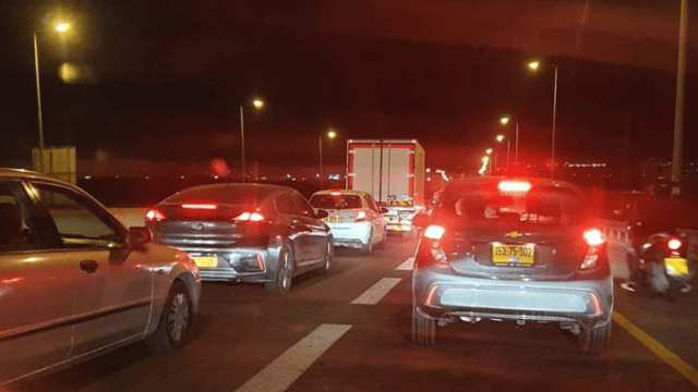 הפקקים בצומת אייל