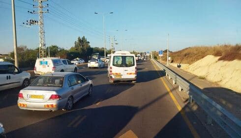 פקק בכביש 57