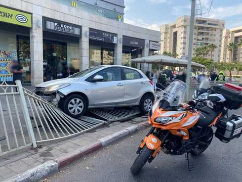 זירת התאונה