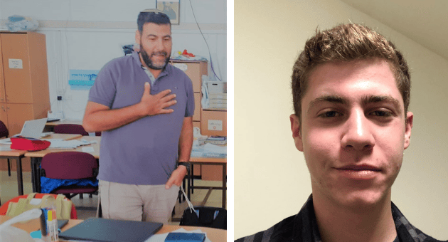 התלמיד עידו לכיש והרב דודו שלום