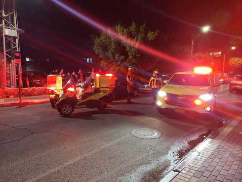 זירת האירוע בקרית ביאליק