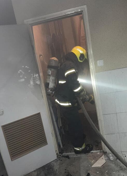 מהשריפה בחולו 